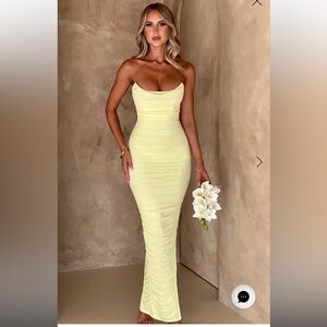 NWT Babyboo Maxi Strapless Dress - XS